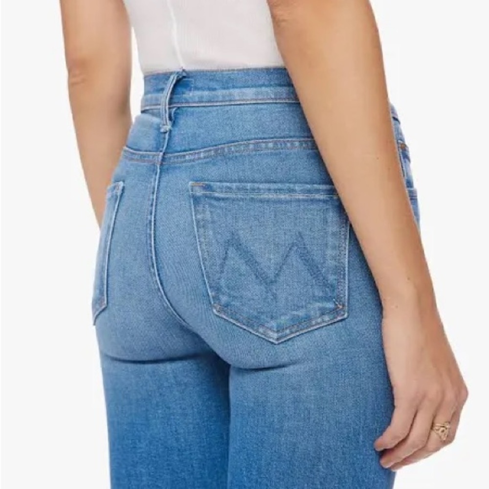Mother Denim Insider Ankle Fray-Eager Beaver View 4